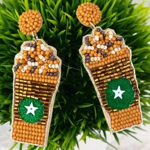 Frappuccino Earrings coffee